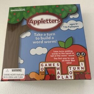 Appleletters Build a Word Worm Game by Bananagrams‎ Educational Family Game